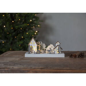 Biela svetelná dekorácia s vianočným motívom Fauna – Star Trading