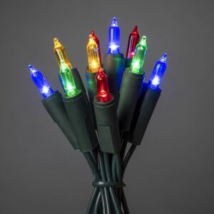 Farebná svetelná LED reťaz 20-plameňová 4,35 m
