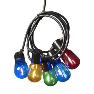 Svetelná reťaz Pivná záhrada 20 LED kvapiek, farby