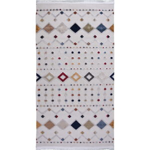 Béžový koberec s prímesou bavlny Vitaus Milas, 160 x 230 cm