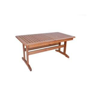 Záhradný jedálenský stôl z borovicového dreva 90x160 cm Luisa – Rojaplast