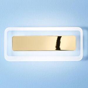 Nástenné LED svietidlo Antille zlaté 31,4 cm