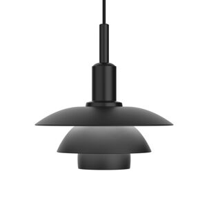 Louis Poulsen PH 3/3 závesná lampa, čierna