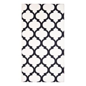 Čierno-biely koberec Vitaus Jessica, 80 x 150 cm