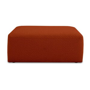 Modul pohovky z textílie buklé v tehlovej farbe Roxy – Scandic