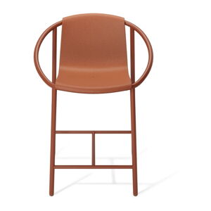 Plastová barová stolička v tehlovej farbe 90 cm Ringo – Umbra