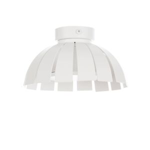 Biele dizajnové stropné LED svietidlo Loto 20 cm