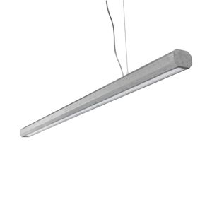Závesné LED Materica Stick L, cement, 100 cm