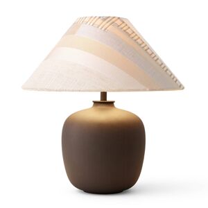 Audo Torso LED lampa hnedá/krémová/béžová, 37 cm
