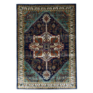 Tmavomodrý koberec Webtappeti Ashley, 180 x 270 cm