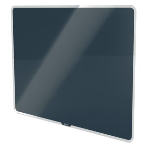 Sivá sklenená magnetická tabuľa Leitz Cosy, 80 x 60 cm