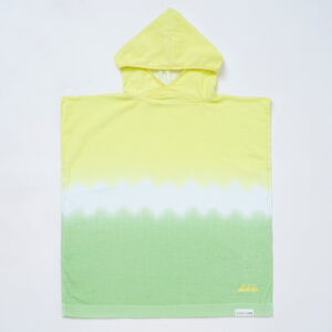 Žltá/zelená bavlnená detská osuška 70x70 cm Terry - Sunnylife