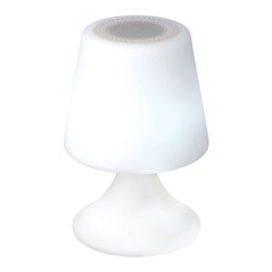 Dekoračná LED lampa Curbi, Bluetooth reproduktor