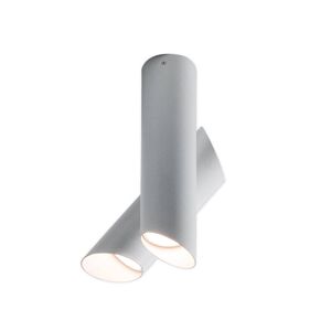 Nemo Tubes stropné LED svietidlo 2-pl. biele/biele
