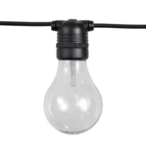 Newgarden Allegra svetelná LED reťaz RGBW čierna