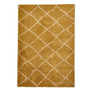 Horčicovožltý koberec Think Rugs Royal Nomadic, 160 × 220