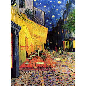 Reprodukcia obrazu Vincent van Gogh - Cafe Terrace, 50 x 70 cm