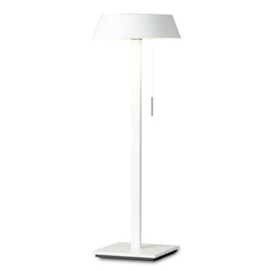 OLIGO Glance stolná LED lampa, biela matná