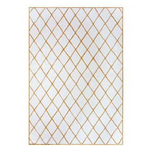 Okrovožltý/biely vonkajší koberec 200x290 cm Malaga – NORTHRUGS