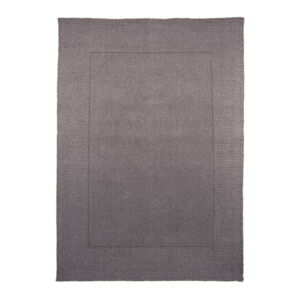 Sivý vlnený koberec Flair Rugs Siena, 120 x 170 cm