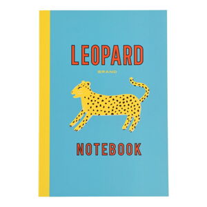 Zápisník 60 stránok formát A5 Leopard – Rex London
