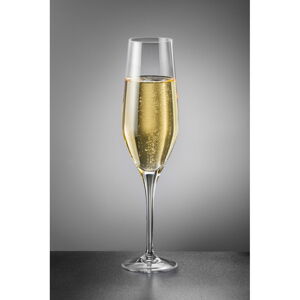 Súprava 2 pohárov na šampanské Crystalex Amoroso, 200 ml