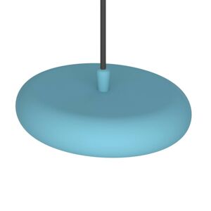 Závesné LED svietidlo Boina, Ø 19 cm, modrá