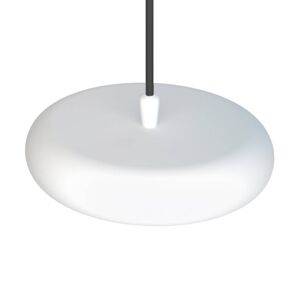 Závesné LED svietidlo Boina, Ø 19 cm, biela