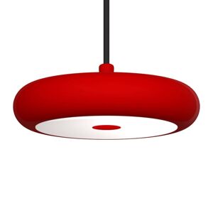 Závesné LED svietidlo Boina, Ø 19 cm, červená