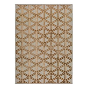 Sivo-oranžový koberec Universal Lana Triangle, 160 x 230 cm