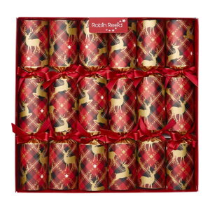 Vianočné crackery v súprave 6 ks Glencoe - Robin Reed