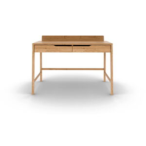 Pracovný stôl z dubového dreva 65x120 cm Twig – The Beds