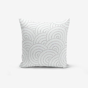 Obliečka na vankúš s prímesou bavlny Minimalist Cushion Covers Ring Modern Razza, 45 × 45 cm