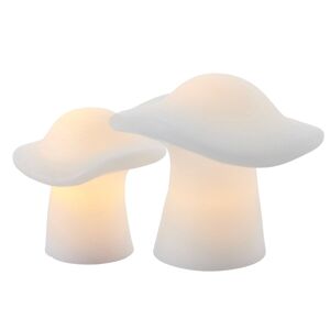 Dekoračná LED lampa Mushroom súprava 2 kusov