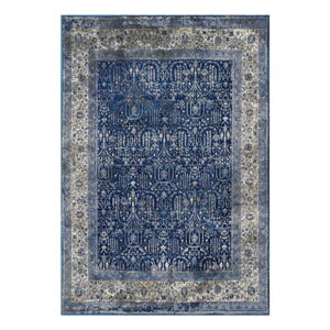 Modro-sivý koberec Floorita Tabriz, 80 x 150 cm