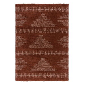 Tmavočervený koberec Flair Rugs Zane, 160 x 230 cm