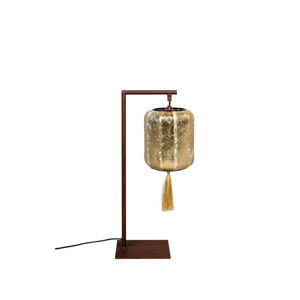 Stolová lampa v hnedo-zlatej farbe Suoni - Dutchbone