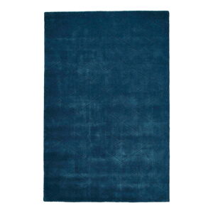 Modrý vlnený koberec Think Rugs Kasbah, 120 x 170 cm