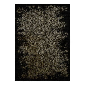 Čierny koberec Universal Gold Duro, 120 x 170 cm