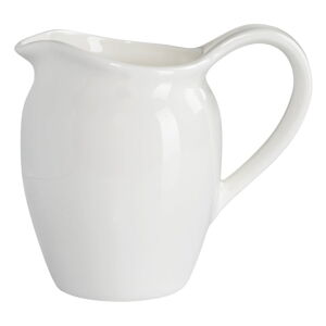 Biela porcelánová nádobka na mlieko Maxwell & Williams Basic, 330 ml