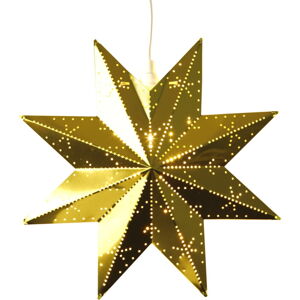 Vianočná svetelná dekorácia v zlatej farbe Classic - Star Trading