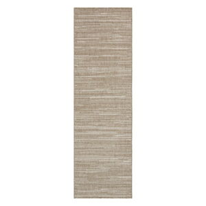 Béžový vonkajší koberec behúň 350x80 cm Gemini - Elle Decoration