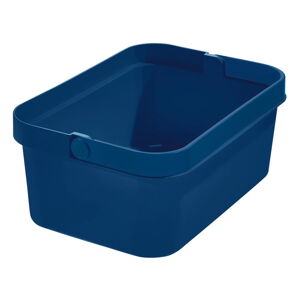 Modrý úložný košík iDesign Eco Tote