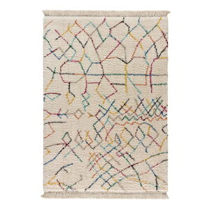 Krémovobiely koberec Universal Yveline Multi, 160 x 230 cm