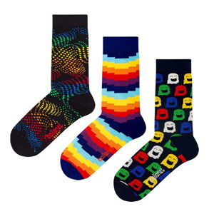 Set 3 párov ponožiek Ballonet Socks Ghost v darčekovom balení, veľkosť 36 - 40
