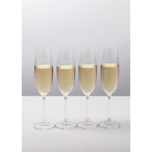 Súprava 4 pohárov na šampanské Mikasa Julie, 0,2 l