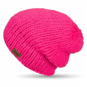 Ručne pletená čapica DOKE Pink Beanie