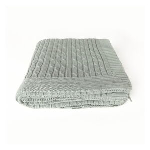 Svetlozelená bavlnená deka Homemania Decor Softy, 130 x 170 cm