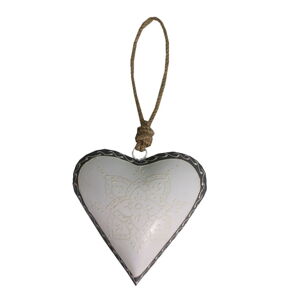 Dekoratívne srdce Antic Line Light Heart, 16 cm