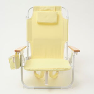 Svetlo žltá záhradná stolička Utopia - Sunnylife